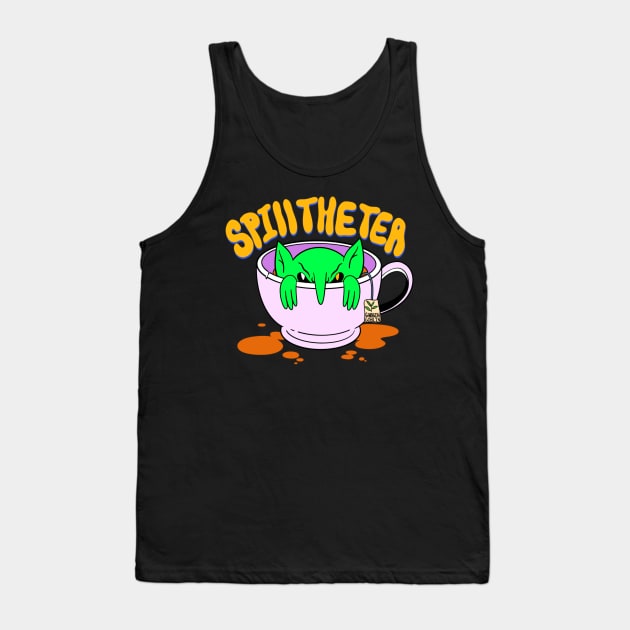 Tea Goblin Tank Top by ghoulshack